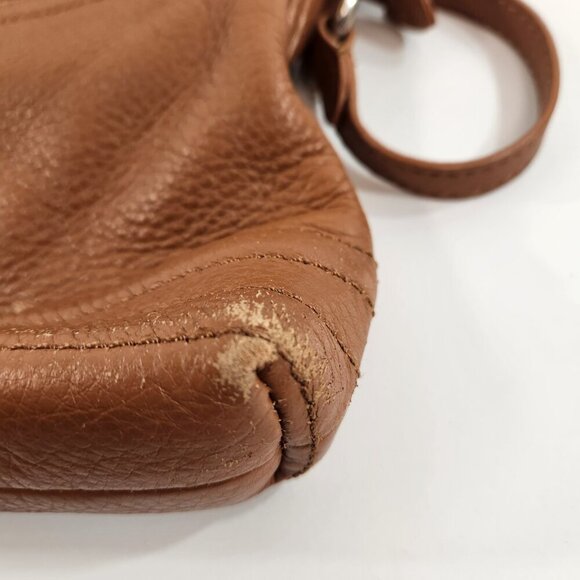 Radley London Brown Leather Crossbody Purse w/ Dust Bag - Picture 3 of 14